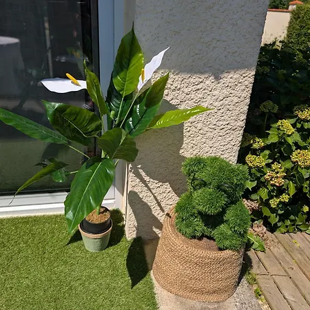 L'instant Campagne - Cosy Avec Jardin Lägenhet *