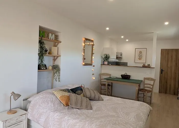 شقة L'instant Campagne - Cosy Avec Jardin Meauzac